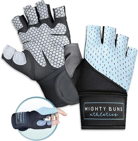 Weight Lifting Gloves Full Palm Protection, Workout Gloves for Gym, Cycling, Exercise, Breathable, Lightweight for Mens and Women in Saudi Arabia