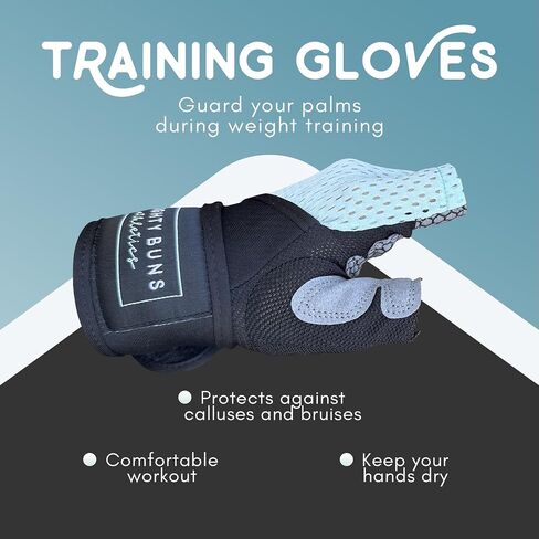 Weight Lifting Gloves Full Palm Protection, Workout Gloves for Gym, Cycling, Exercise, Breathable, Lightweight for Mens and Women in Saudi Arabia