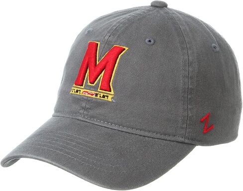 قبعة NCAA Maryland Terrapins للرجال قابلة للتعديل من الفحم، قبعة Maryland Terrapins الفحمية، قابلة للتعديل، مقاس واحد in Saudi Arabia