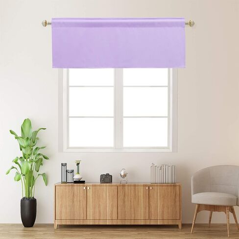Royal Blue Valances For Kitchen 1 Panel Darkening Solid Blackout Valance Curtains For Loft and Nursery Window With Rod Pocket 18 Inch Length For Girls Boys Bedroom Small Window 42 X 18 Inches in Saudi Arabia