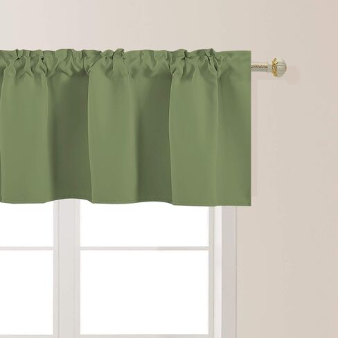 Royal Blue Valances For Kitchen 1 Panel Darkening Solid Blackout Valance Curtains For Loft and Nursery Window With Rod Pocket 18 Inch Length For Girls Boys Bedroom Small Window 42 X 18 Inches in Saudi Arabia