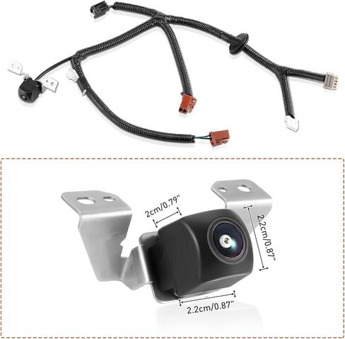 كاميرا احتياطية للرؤية الخلفية من GAEARZAAR متوافقة مع Honda Pilot 2012 2013 2014 2015 كاميرا احتياطية لمساعد الوقوف العكسي تحل محل 39530SZAA01 in Kuwait