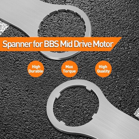 مفتاح ربط Ebike BBS لمحرك منتصف المحرك، مفتاح ربط أداة التثبيت لمحرك BAFANG BBS01 BBS02 BBSHD، مفتاح تثبيت أسفل الدراجة، أداة إصلاح وإزالة in Kuwait