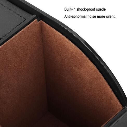 صندوق تخزين المقعد الخلفي لمسند رأس السيارة، صندوق مناديل منظم لمحرك السيارة الخلفي وصندوق تخزين مع حامل أكواب، صندوق تخزين متعدد الوظائف (أسود) in Kuwait