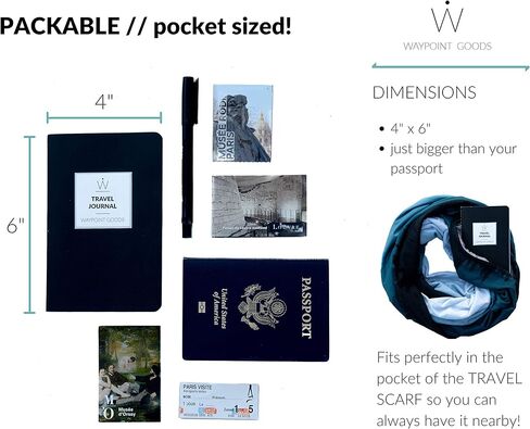 Prompted Travel Journal for 14 Day Trip Unique Questions, Packing List, Trip Organizer, Planner - Perfect for the World Traveler and Group Trips in Kuwait