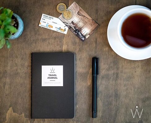 Prompted Travel Journal for 14 Day Trip Unique Questions, Packing List, Trip Organizer, Planner - Perfect for the World Traveler and Group Trips in Kuwait