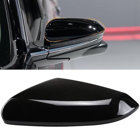 Moonlinks Compatible with 2016-2021 Honda Civic Side Ox Horn Mirror Cover Replacement,Glossy Black Mirror Cap for 10th Gen Civic,2019-2022 Insight,LH & RH Side Door Rearview Mirror Cover Trim(1 Pair） in Saudi Arabia