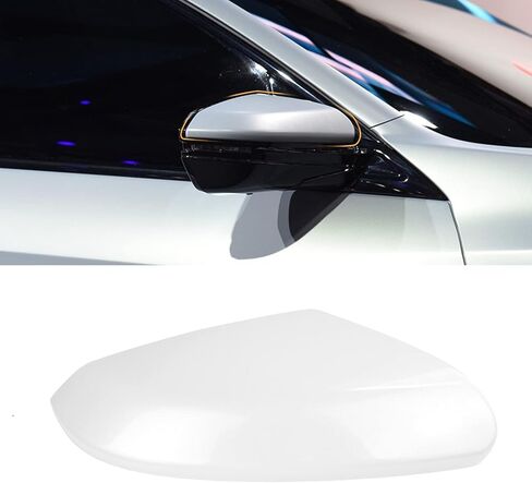 Moonlinks Compatible with 2016-2021 Honda Civic Side Ox Horn Mirror Cover Replacement,Glossy Black Mirror Cap for 10th Gen Civic,2019-2022 Insight,LH & RH Side Door Rearview Mirror Cover Trim(1 Pair） in Saudi Arabia