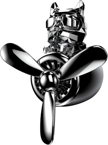 معطرات هواء السيارة تيدي بير بايلوت معطر سيارة لطيف عطر سيارة مضحك (كلب هاسكي-أخضر) in Saudi Arabia