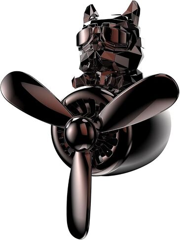 معطرات هواء السيارة تيدي بير بايلوت معطر سيارة لطيف عطر سيارة مضحك (كلب هاسكي-أخضر) in Saudi Arabia