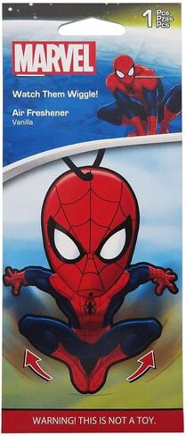 Marvel Spider-Man Car Accessories - Spider-Man Air Freshener Wiggler (1) in Saudi Arabia
