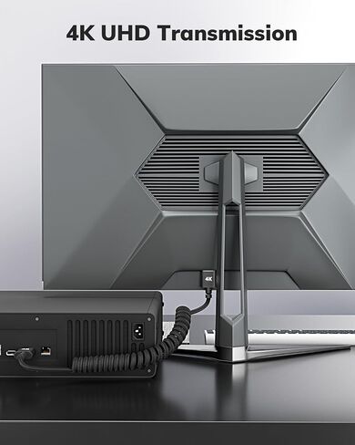 كابل ملفوف HDMI 4K، 2 حزمة، سلك HDMI ملفوف قصير رفيع عالي السرعة لشاشات الكاميرا، بطاقات الالتقاط + المزيد، يدعم 4K 60 هرتز، UHD، 2160p، HD، 2K، 1080p، ثلاثي الأبعاد، ARC (5FT/1.5M) in Saudi Arabia