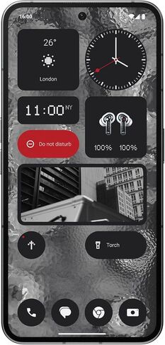 Nothing Phone (2) - 256 GB + 12 GB Ram, Glyph Interface, OS 2.0, 50 MP Dual Camera,OIS, 6.7" LTPO OLED Display, 4700mAh Battery, Water Resistant IP54, LTE, GSM only, Android Phone, Dark Grey in Saudi Arabia