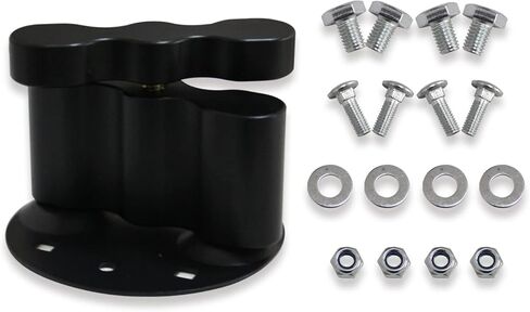 حامل حزمة الألومنيوم، رفوف الشحن مناسبة لحزمة البنزين وقفل تثبيت حزمة المياه، يمكن تركيب حزمة الغاز القياسية لتركيب Fuelpax in Kuwait