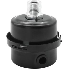 317013000F Air Compressor Air Intake Filter Silencer Compatible With ROLAIR & SOLBERG Air Compressor,Replace FS-04-038 And More(3/8"PT)