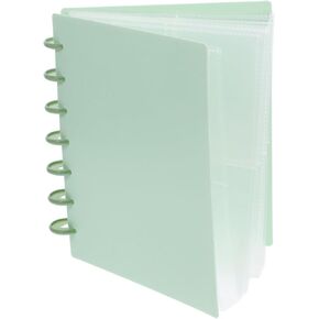 GADPIPARTY DICRATITION PHOTO BOONT BINDER 4-GRID BOOK لـ KPOP PHOTOCARD 20 صفحة تخزين الصورة