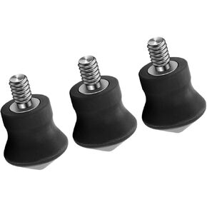 3pcs قفلات المطاط المقاومة للانزلاق الساقين 1/4 SVREW لاستقرار ترايبود و monopod على أراضي غير مستوية
