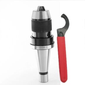 1set NT30 APU16(1-16mm) NT30 APU13(1-13mm) NT40 APU16 Arbor Keyless Dirll Chuck Self-Tight Holder for CNC Machine Tools(NT30 APU13(1-13MM))