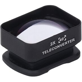 2X Telephoto Lens for Pocket 3, Applicable Model, 2X Zoom Capability, Long Distance Photography, High Definition Coating, Convenient and Portable, Magnetic Mount, Aluminum Alloy,