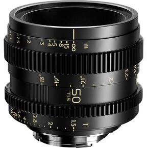 Simera-C 50 mm T1.5 FF Prime Cine Lens for Leica M-Mount - Black