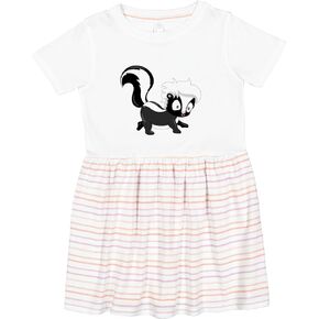 inktastic Cute Woodland Animal Skunk Toddler Dress