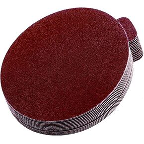 Premium 12 Inch PSA Sanding Discs - Aluminum Oxide Self Adhesive Sticky Back - for Wood and Metal (10, 60 Grit)