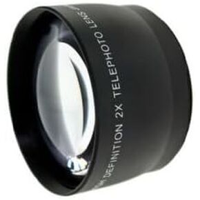 New 2.0x High Definition Telephoto Conversion Lens (58mm) For Canon VIXIA HF S100
