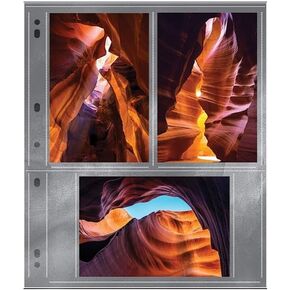 Lineco Genuine (r) 4x6 Print archival Protector Pockets Refills - 4x6