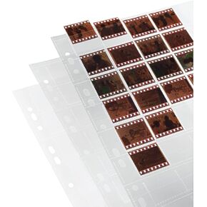 Hama Negative/Unmounted Slide File Storage Sleeves, Each Holding 40 Single 24 x 36 mm Frames, Polypropylene (Pack of 25)
