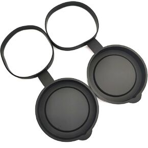 Silicone Caps For Binocular/Monocular Lens Internal Diameter 61-63MM Soft Covers For Hiking And Outdoors Activity