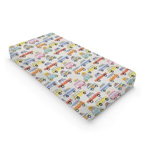 ملونة للسيارة الكلاسيكية طفل وسادة وسادة الفتاة الفتاة 32'x16 '' سيارات Retro سيارات السيارات المجهزة حفاضات الجدول الحصير سيارات عتيقة السيارات النقل