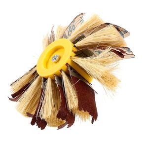 Multifunctional Sanding Drum for Drill Press 120-grit Sisal Emery Wheel Wood Polishing Pad