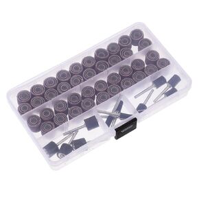 132pcs Sand Ring Set Sand Paper Spindle for Woodworking Belt for Woodworking Rotary Tool Sanding Drums Sander for Drill with Handle Sanding Drum Kit Steel