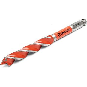 Crescent Solid Auger Drill Bit | 7.5" x 5/8" | CDAG-7533