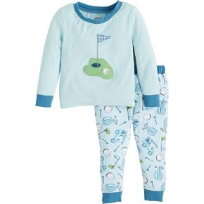 Mud Pie Baby Children's Boy Golf Applique Pjs