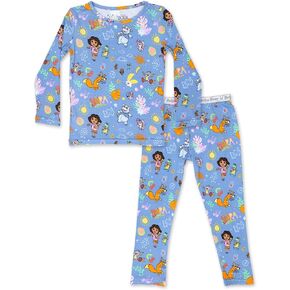 Bellabu Bear Dora Rayon from Bamboo Two-Piece Pajamas for Boys & Girls