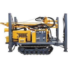Crawler Type Water Well Drilling Rig and Pneumatic Borewell Drilling Machine for Rocky Ground Access