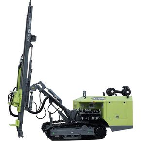 Industrial Crawler Pneumatic DTH Drill Rig, Automatic Down The Hole Drilling Machine, High-Stability Hydraulic Rig for Slope, Mine & Water Well Construction