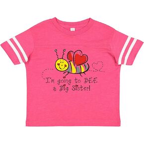 inktastic Bee Future Big Sister Toddler T-Shirt