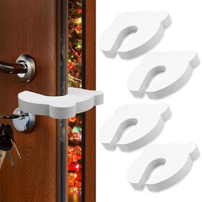 Door Pinch Guards 4PCS Baby Proof Doors Extra Soft Foam, Sleek Design, Child Safety, Baby Safety Finger Protectors -Prevents Finger Pinch Injuries, Slamming Doors, Door Safety for Kids