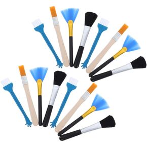 Angoily 20pcs Electronics Cleaning Brush Set Compact Static Keyboard Kit for Laptops Gaming Consoles Cameras and Digital Devices Maintenance
