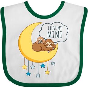 inktastic I Love My Mimi Baby Bib