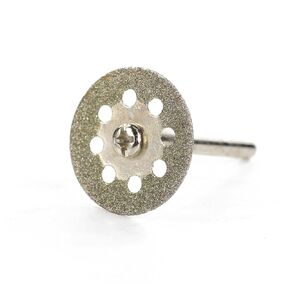 22mm Diamond Cutting Discs 8 Hole Mini Circular Blades Wet Diamond Grinding Discs Suitable for Dremel Glass Cutting