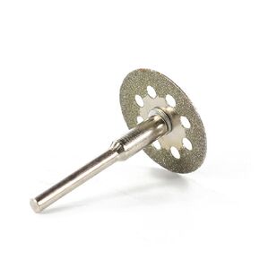 20mm 8 Hole Diamond Slicing Saw Blade Cut Off Wheel for Glass Gemstones Mini Cutting Discs for Tool