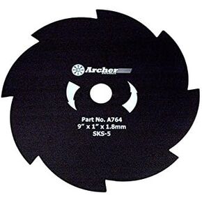 Part 7863 Brush Blade 9" X 1" 8T Replacement for 395-210, 395-046
