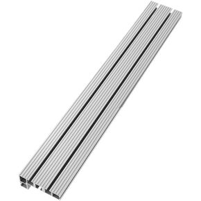 Aluminum Profile Router Fence - Multi T-Track Table Saw Fence T-Slot Miter Track Connector and Fence Stopper(500mm Fence)