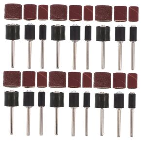 Aluminum Oxide Sandpaper Drum Set 132pcs Sanding Drum Kit Sanding Bands for Woodworking Tools