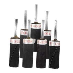 6pcs Cylindrical Sandpaper Rod Grinding Head for Sanding Wheel Tool High Grit Sandpaper