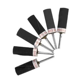 KICHOUSE Rotary Tool Sanding Drum High Grit Sandpaper Roll Cylindrical Sandpaper Rod Grinding Head