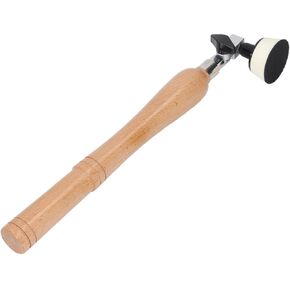 Hand Held Bowl Sander Kit, Wood Handle, 1in 2in Pads 50pcs Sanding Discs, Hand Held Bowl Sander for Woodworking